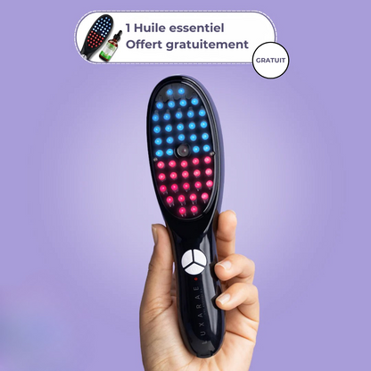 HairPulse - Brosse LED repousse cheveux