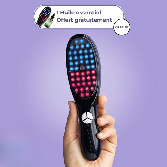 HairPulse - Brosse LED repousse cheveux