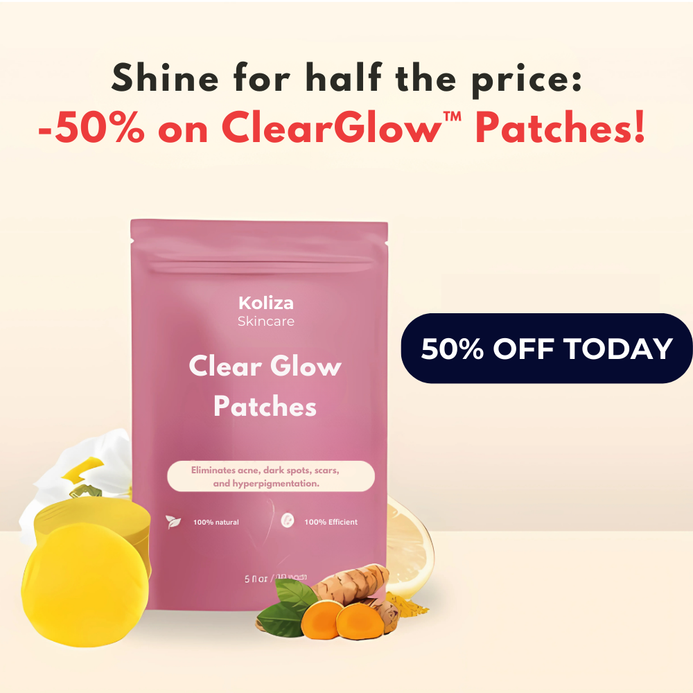 ClearGlow™ Patches – For smooth, clear, and radiant skin