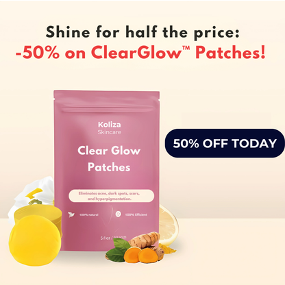 ClearGlow™ Patches – For smooth, clear, and radiant skin
