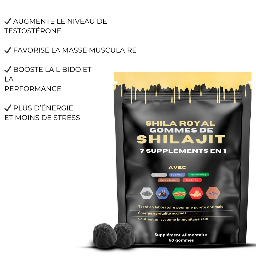 SHILA ROYAL - Bonbons de Shilajit