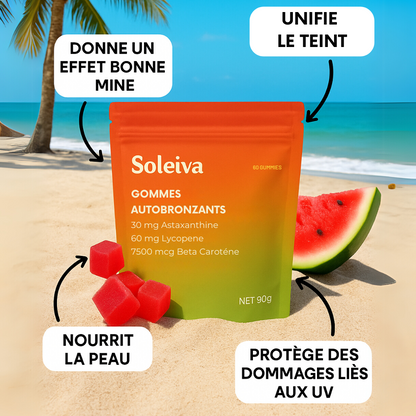 Soleiva - Gummies de bronzage