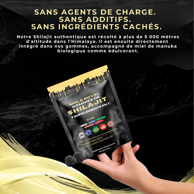 SHILA ROYAL - Bonbons de Shilajit